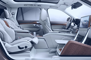 Volvo XC90 Back Seat Gets VIP Treatment With Lounge Console Concept